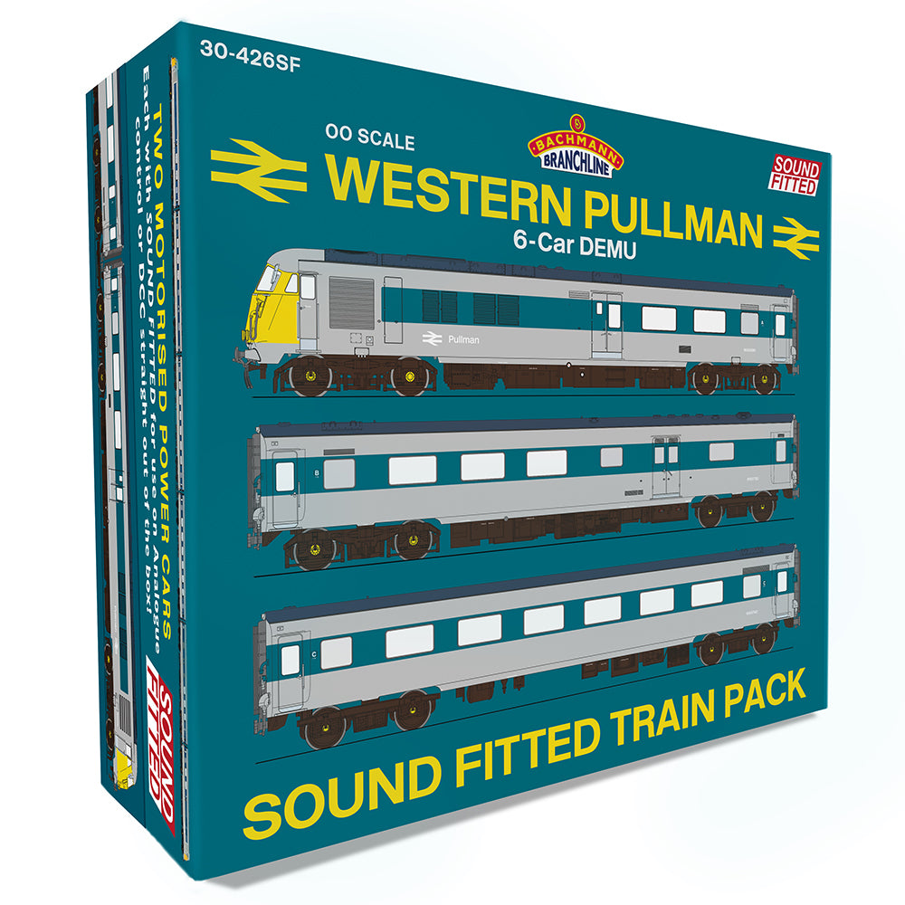 BR Western Pullman 6-Car DEMU DCC SOUND Train Pack