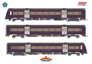 35-626 Bachmann Class 170/4 3-Car DMU 170420 East Midland Railways (EMR Regional) - DCC Sound Fitted