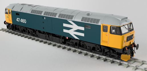Class 47, 47460 Large Logo, DCC SOUND,