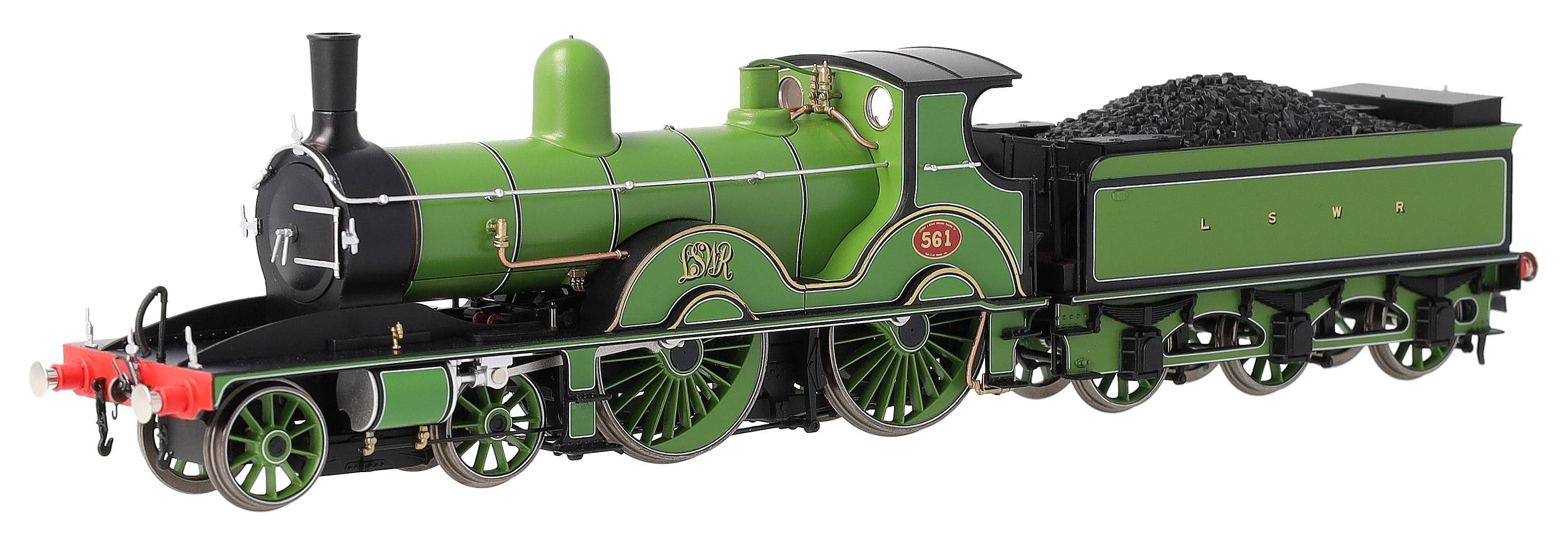 LSWR Adams T3 561 LSWR Adams Green Steam Locomotive
