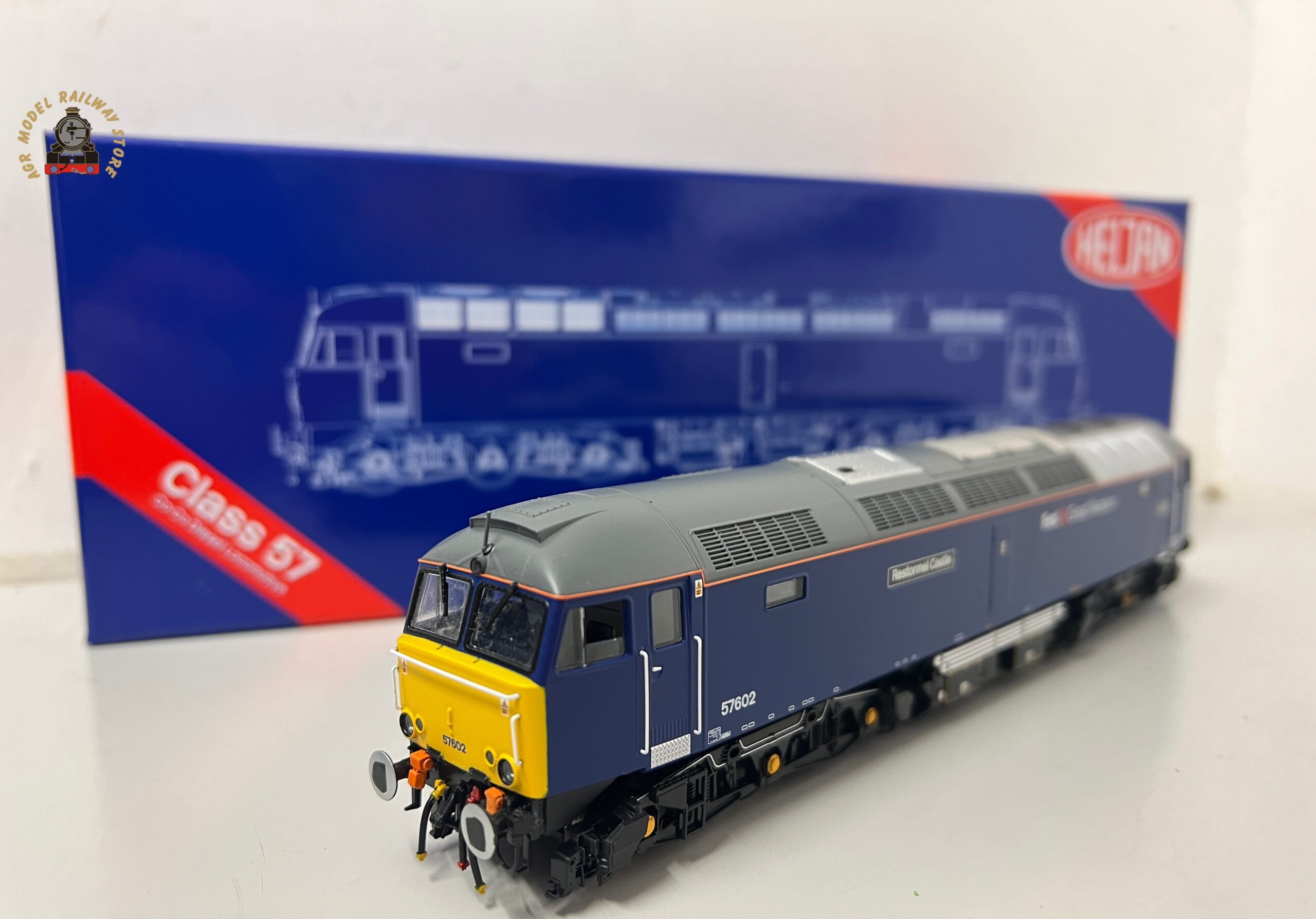 Class 57 57602 ‘Restormel Castle’ First GW