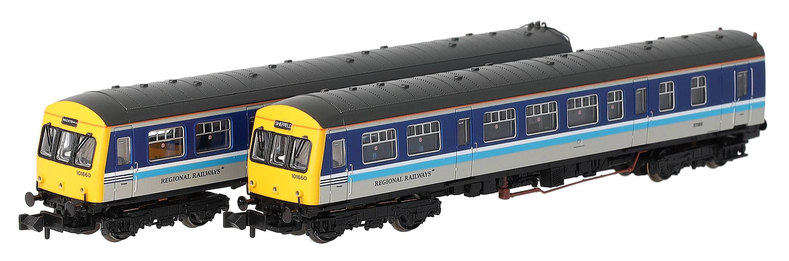 Class 101 2-Car DMU BR Regional Railways 101660
