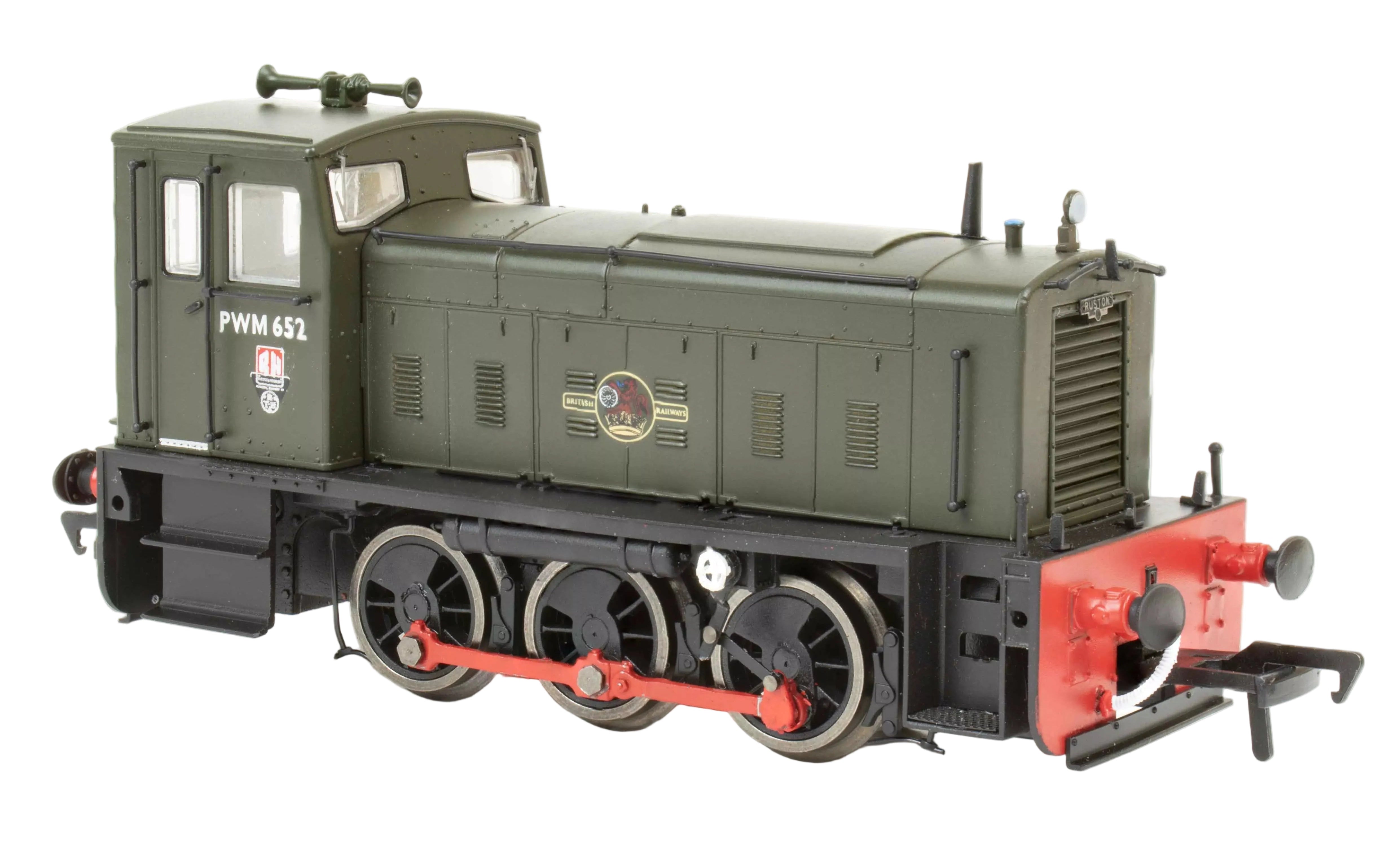 Ruston PWM 165DE Shunter BR Green PWM652 Diesel Locomotive