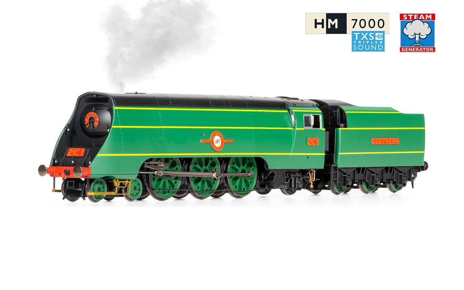 SR - Merchant Navy Class 21C1 Channel Packet Steam Generator